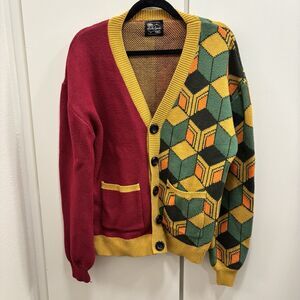 Steady Hands Unisex Medium/Large Giyu Tomioka Demon Slayer Cardigan Sweater Knit